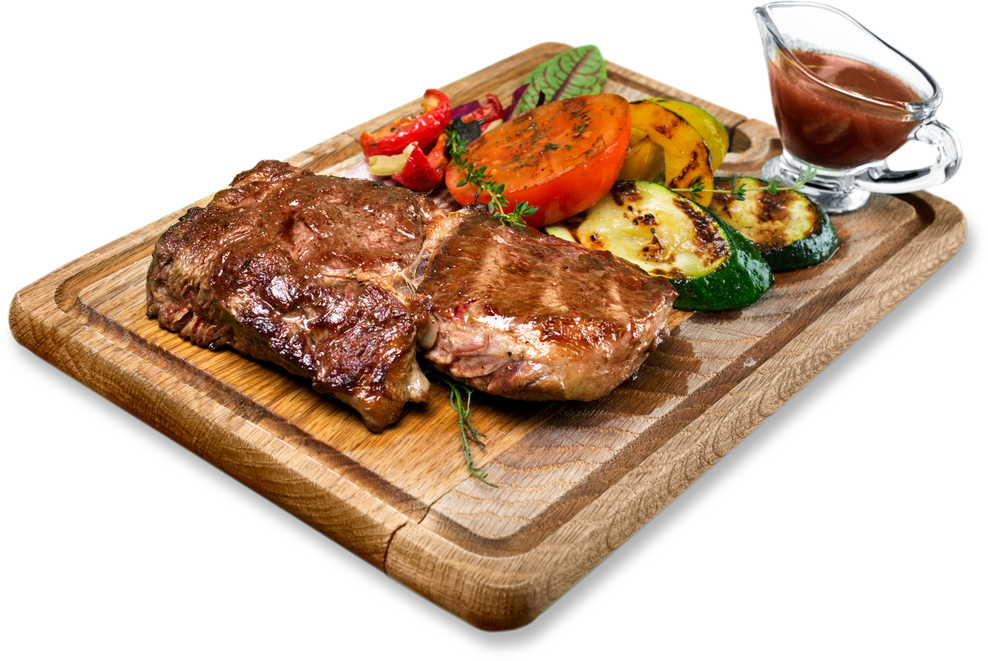 Grilled Meat and Vegetables