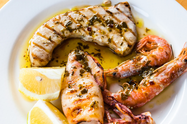 Sicilian Grilled Fish and Seafood 