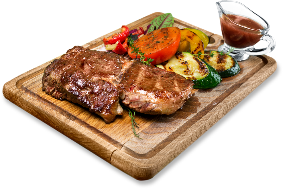 Grilled Meat and Vegetables